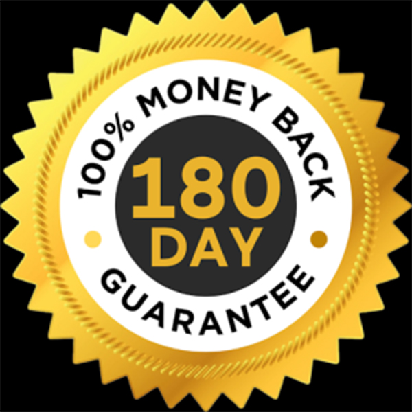 MannaFlux money-back guarantee badge